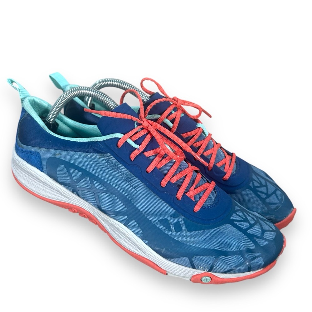 Women’s Merrell All Out Soar Teal Mesh Running Sneakers Size 11